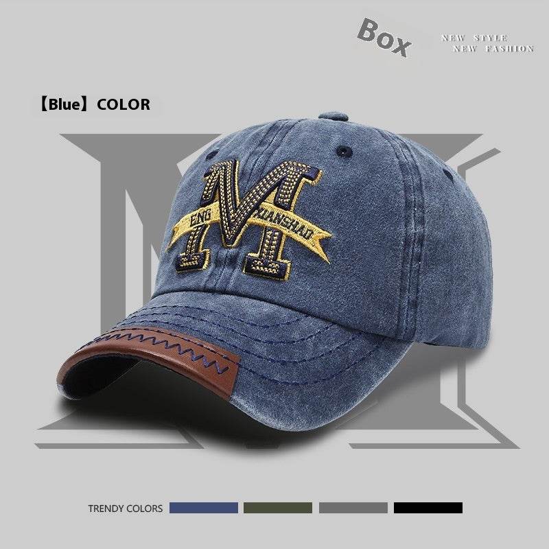 Retro Peaked Cap for Spring & Autumn - Unisex Sun Hat in 4 Colors - Buy Center