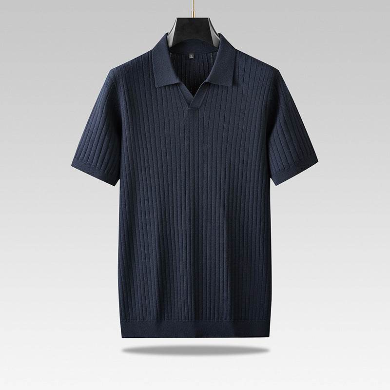 Buycenter Men's Plus Size Casual Lapel Short Sleeve Shirt - Spring Fashion - Buy Center