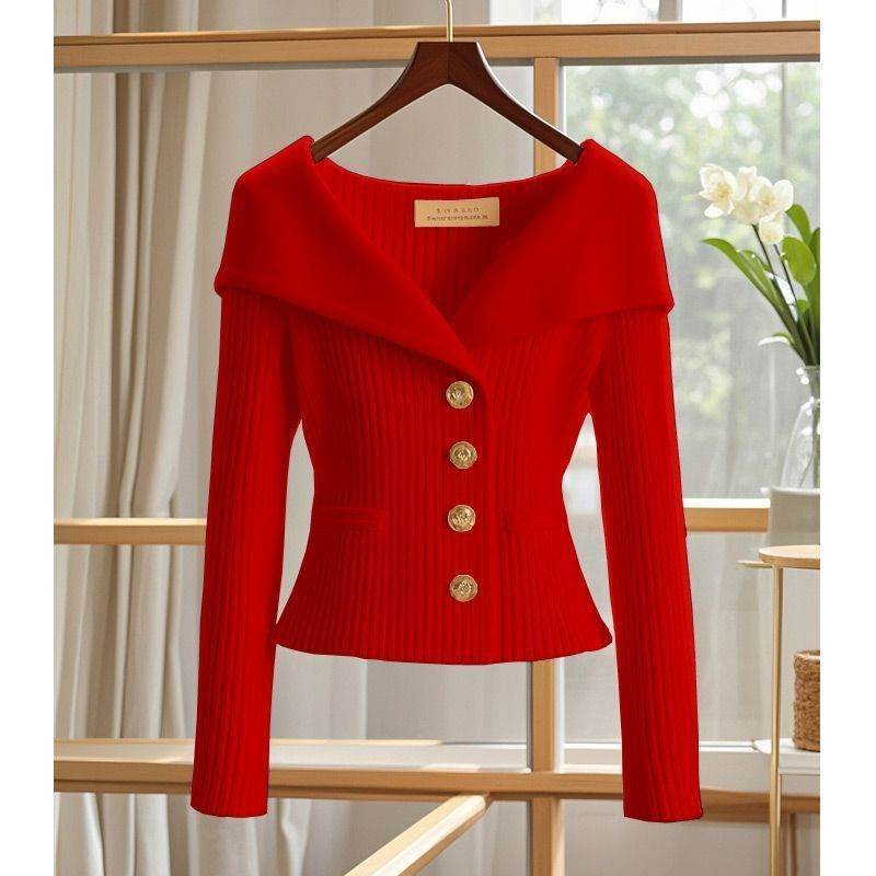 High-End Design Waist Sweater - Loose Fit, Trendy Style for All Sizes - Buy Center