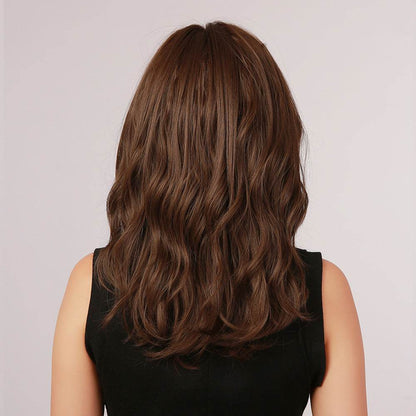 Air Bangs Tail Curl Scottish Curls Wig - Luxurious Human Hair Lace - Buy Center