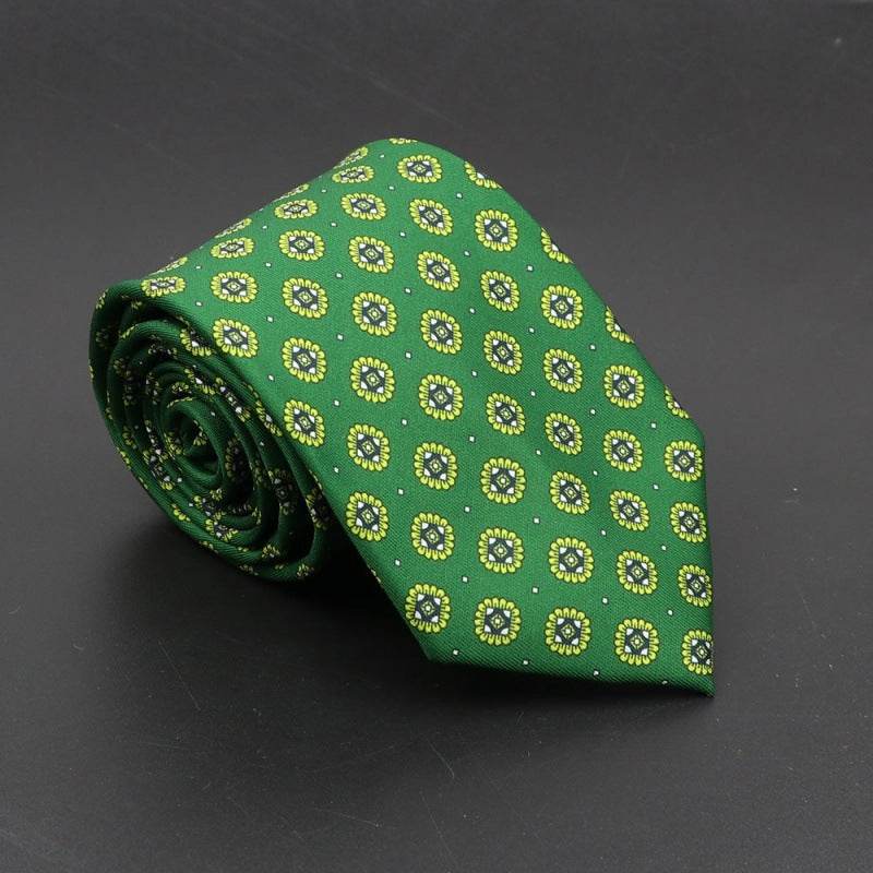 Super Soft Bohemian Silk Ties - Stylish 75mm Neckties for Any Occasion - Buy Center