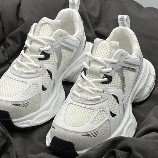 Polar Wave Breathable Mesh Platform Shoes - Casual Wedge Design 2025 - Buy Center
