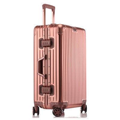 Large Capacity Aluminum Magnesium Trolley Case - Waterproof & Stylish Travel - Buy Center
