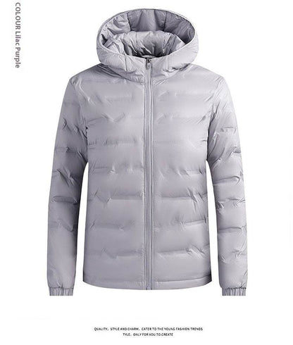 Couple Hooded Down Jacket - Stylish Warmth & Heat Preservation 2025 - Buy Center