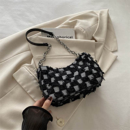Buycenter Women's Lattice Casual Shoulder Bag - Stylish & Versatile Design - Buy Center