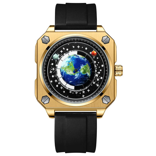 Buy Center Men's Quartz Watch - Creative Big Dial with Stylish Design - Buy Center