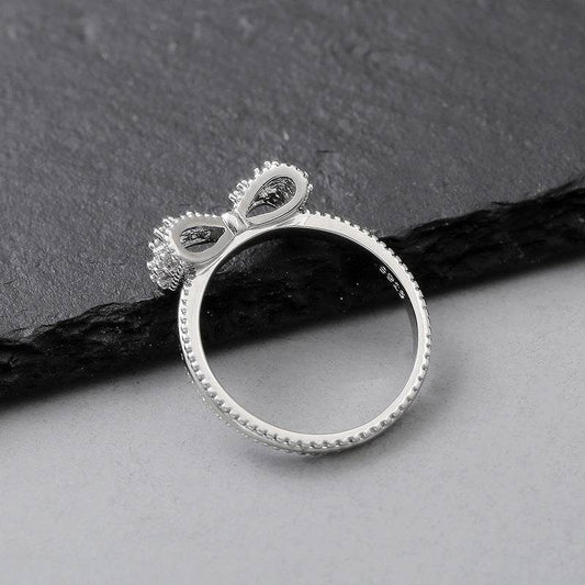 Versatile Bowknot Ring - Stylish European & American Design for Girls - Buy Center