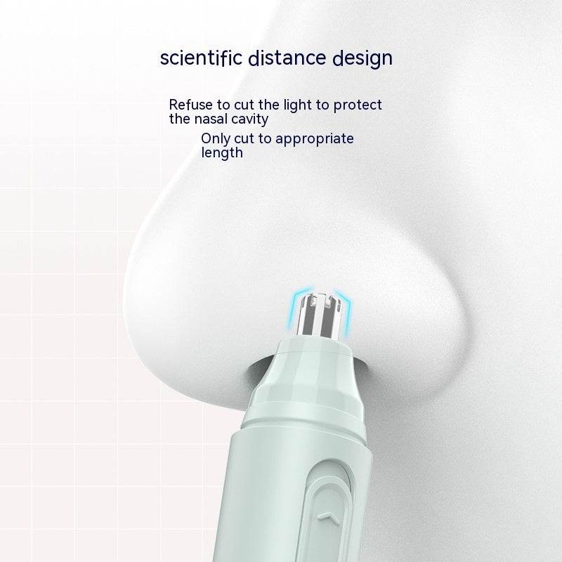 Rechargeable Electric Nose Hair Trimmer - High-Speed, Multipurpose Grooming Tool - Buy Center