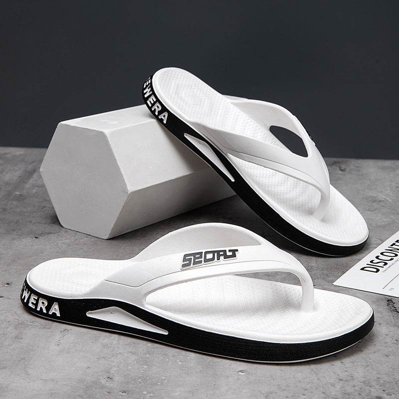 Buycenter Men's Non-slip Flip-Flops - Stylish Open Toe Sandals for Outdoors - Buy Center