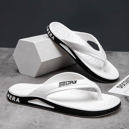Buycenter Men's Non-slip Flip-Flops - Stylish Open Toe Sandals for Outdoors - Buy Center