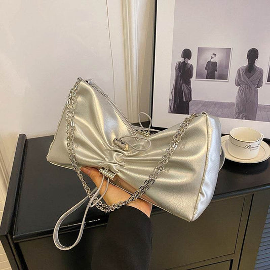 High-Grade Silver Waist Bag - Stylish Crossbody for Daily Use 2025 - Buy Center