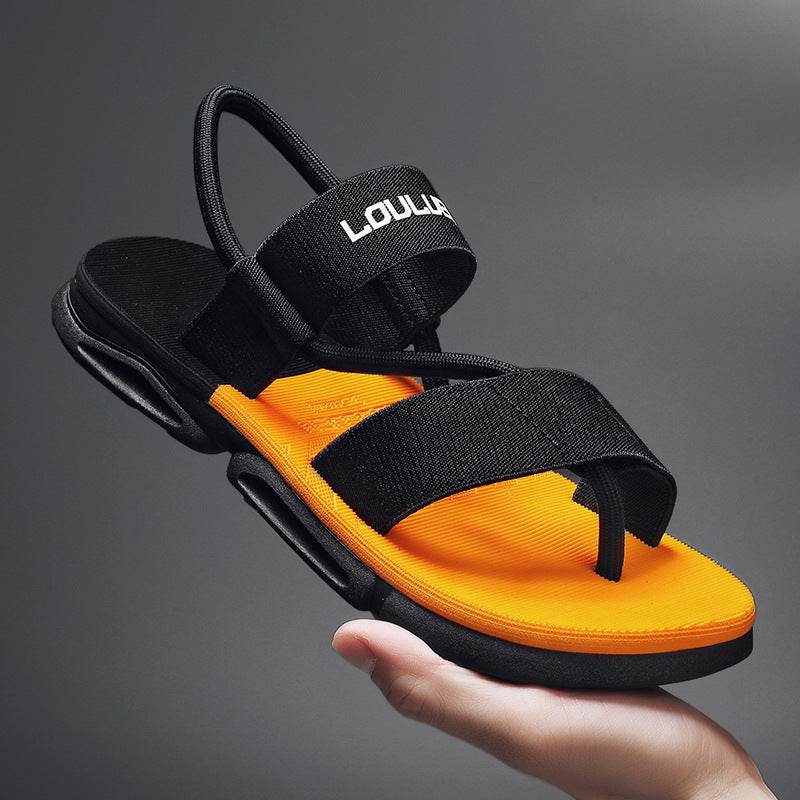 Casual Thick-Soled Men's Sandals - Breathable Open Toe Design for Comfort - Buy Center