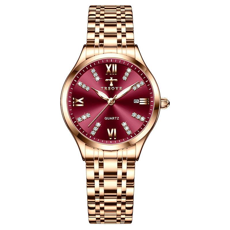 Buycenter Women's Delicate Waterproof Quartz Watch - Elegant Small Dial - Buy Center