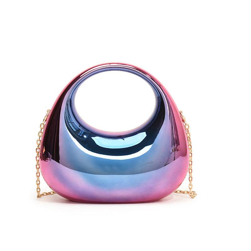 Small Acrylic Gold Handbag - Trendy Shoulder Bag for Daily Use - Buy Center