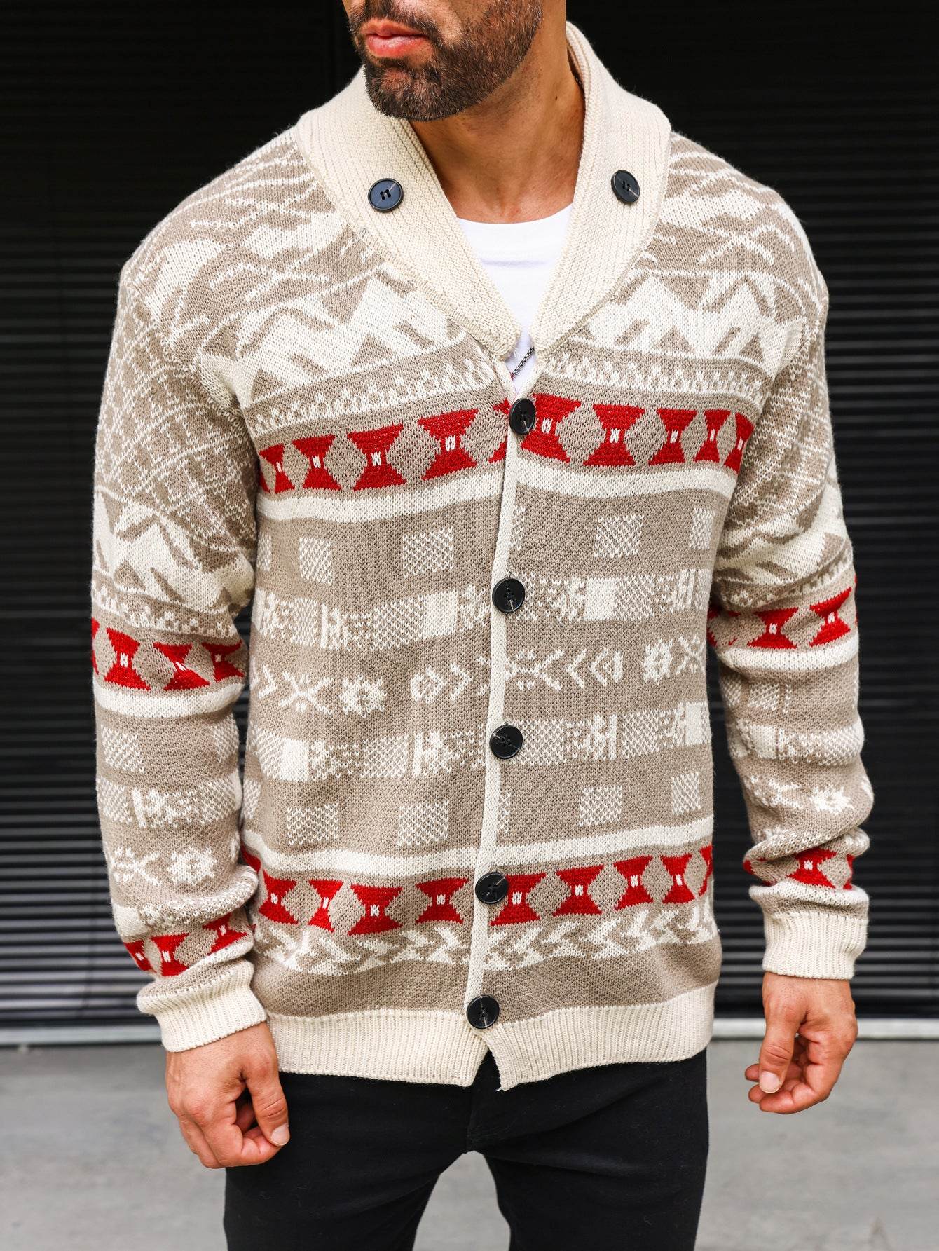 Autumn Knitwear Coat for Men - Stylish, Warm & Versatile for Winter 2025 - Buy Center