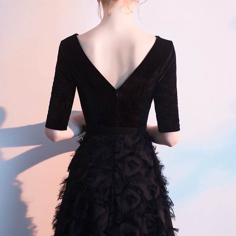 Buycenter Black Evening Dress for Women - Elegant, Slim Fit Style - Buy Center