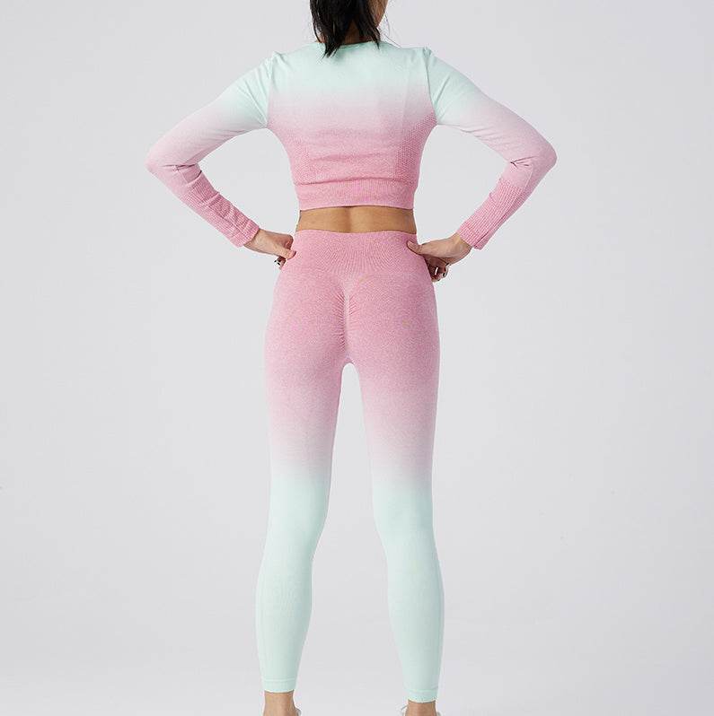 Women's Stylish Nylon Yoga Pants Set - Comfortable Workout Outfit 2025 - Buy Center