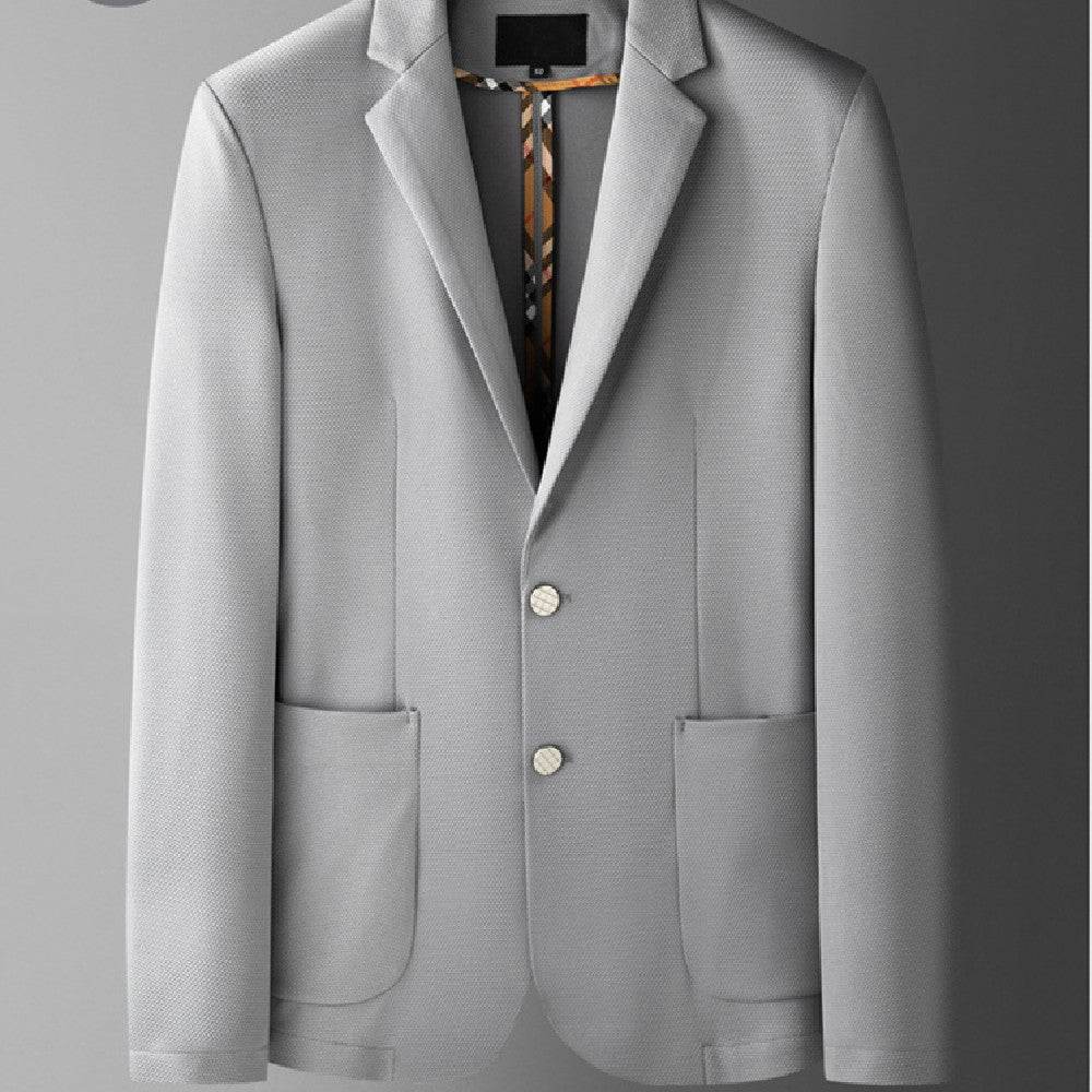 Premium Iron Free Man Trench - Slim Fit in Grey, Black, Navy - Buy Center