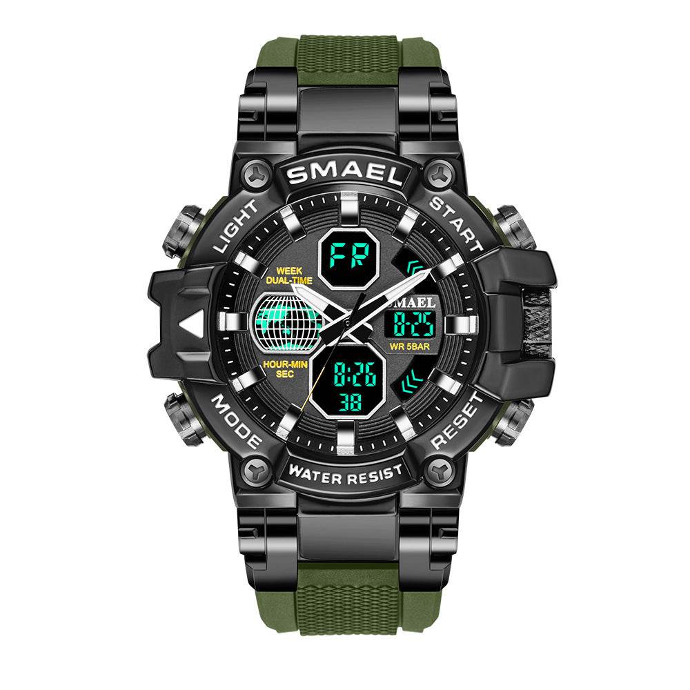 Buycenter Men's Waterproof Fitness Watch - 50M, 49MM Stylish Dial - Buy Center
