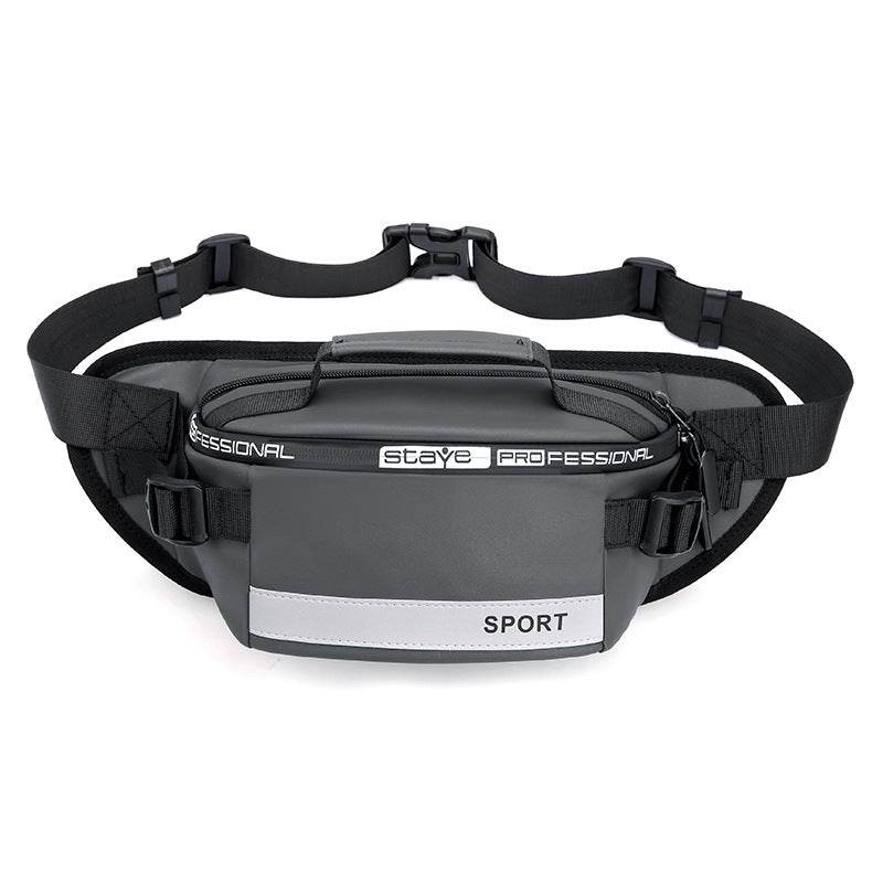 Reflective Waterproof Waist Bag for Men - Stylish Travel & Hiking Pack - Buy Center