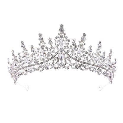 Vintage Bridal Headdress Crown Set - Necklace & Earrings for Elegant Brides - Buy Center