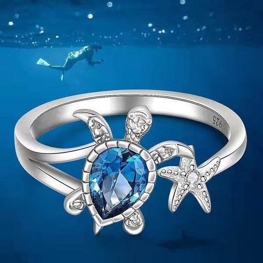Buycenter Angels & Demons Wings Couple Ring - Silver Marcasite Design - Buy Center