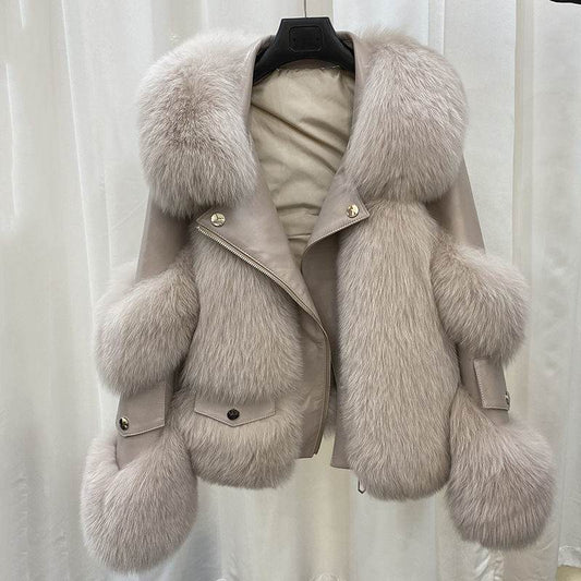Haining Women's Fur Coat - Stylish Artificial Fur with Pockets 2025 - Buy Center