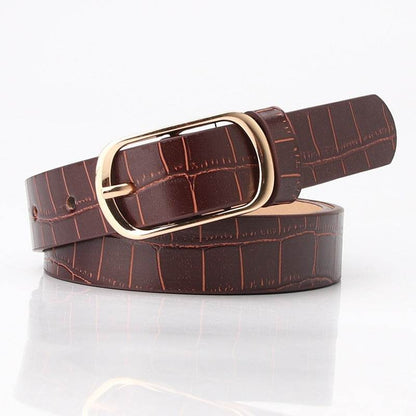 Fashion All-Matching Women's Belt - Durable Pin Buckle, Stylish Colors - Buy Center