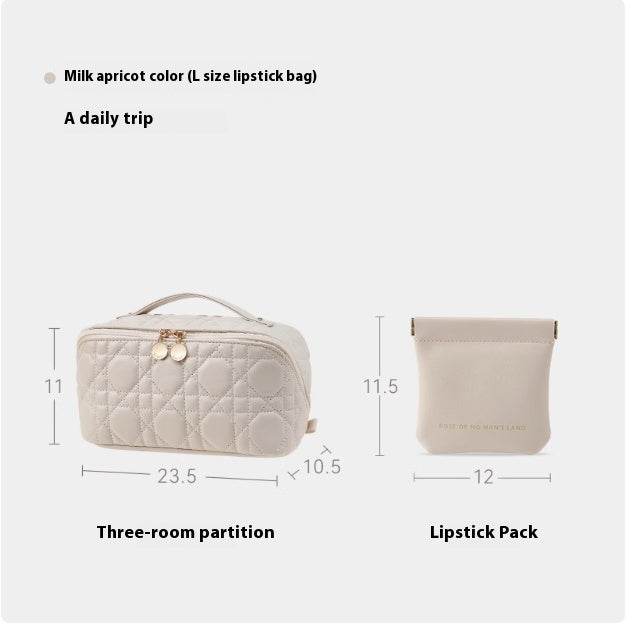Portable Travel Makeup Bag - Stylish PU Leather for Professionals 2025 - Buy Center