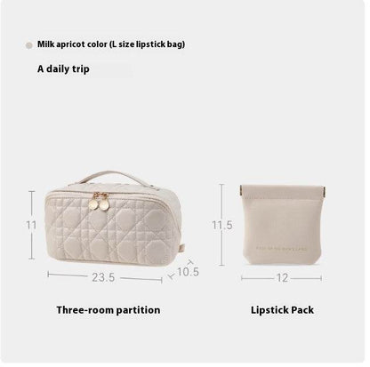 Portable Travel Makeup Bag - Stylish PU Leather for Professionals 2025 - Buy Center