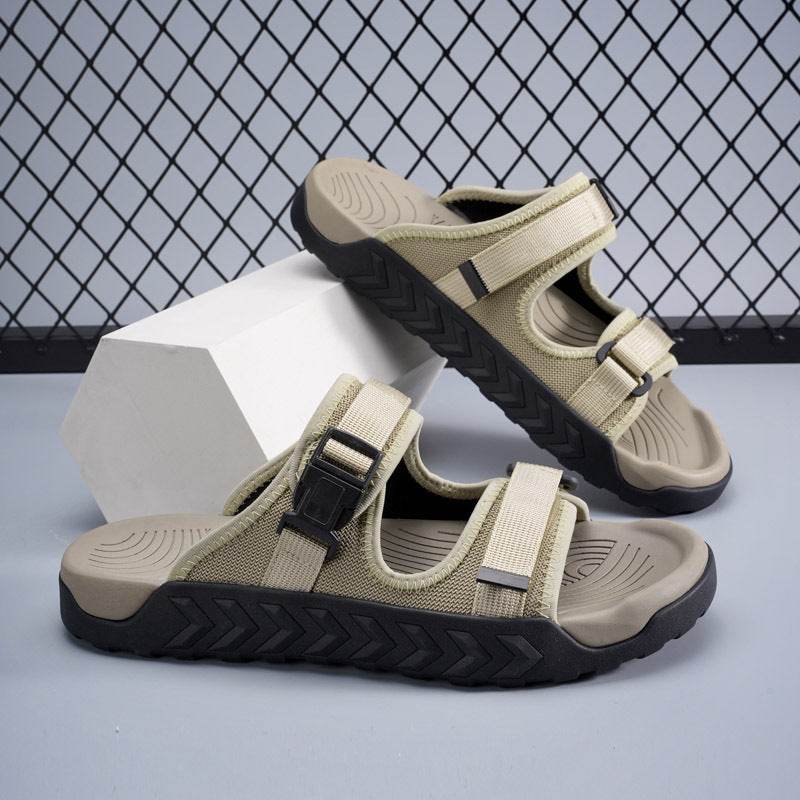 Men's Casual Beach Slippers - Breathable Anti-Slip Summer Sandals - Buy Center