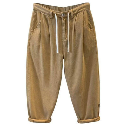 Men's Plus Size Harem Pants - Comfortable Loose Fit for Any Occasion - Buy Center