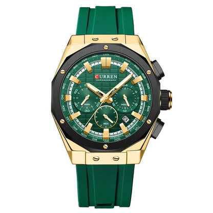 Men's Calendar Quartz Watch - Stylish Business Accessory in 5 Colors - Buy Center