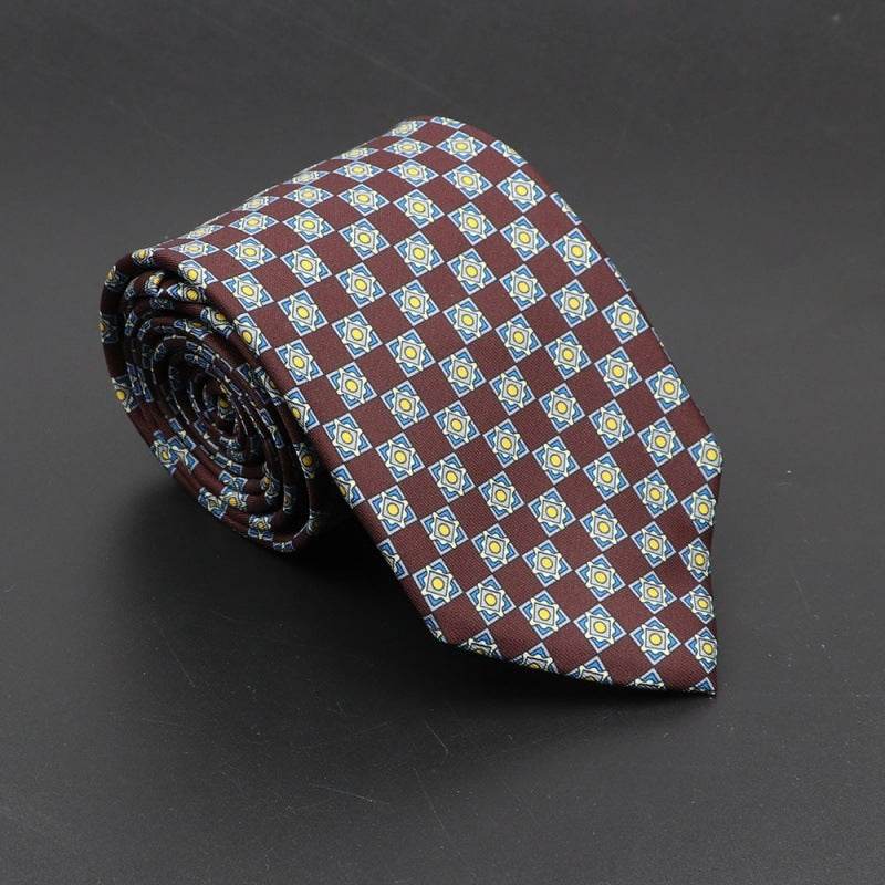 Super Soft Bohemian Silk Ties - Stylish 75mm Neckties for Any Occasion - Buy Center