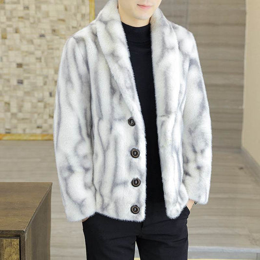 Men's Mink Coat - Trendy Winter Fur for Style & Exceptional Warmth - Buy Center