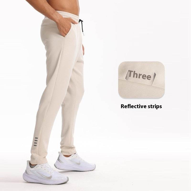 Men's Casual Running Trousers - Elastic Mid Waist Sports Pants 2025 - Buy Center