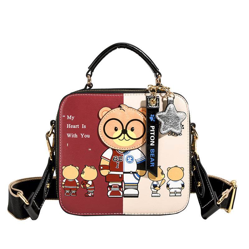 Buycenter Cartoon Teddy Bear Hand-held Clutch - Urban Simplicity Style - Buy Center