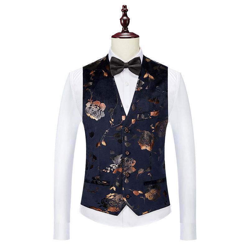 Men's Creative Printed Tie Suit Set - Stylish Blazer & Pants for 2025 - Buy Center