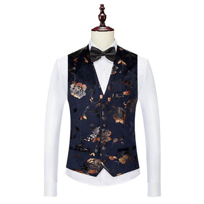Men's Creative Printed Tie Suit Set - Stylish Blazer & Pants for 2025 - Buy Center