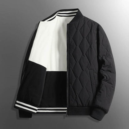 High-End Reversible Cotton Parka - Stylish Baseball Collar for 2025 - Buy Center