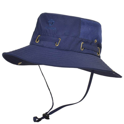 Buycenter Summer Mesh Fishing Hat - Breathable Outdoor Cap for Travel - Buy Center