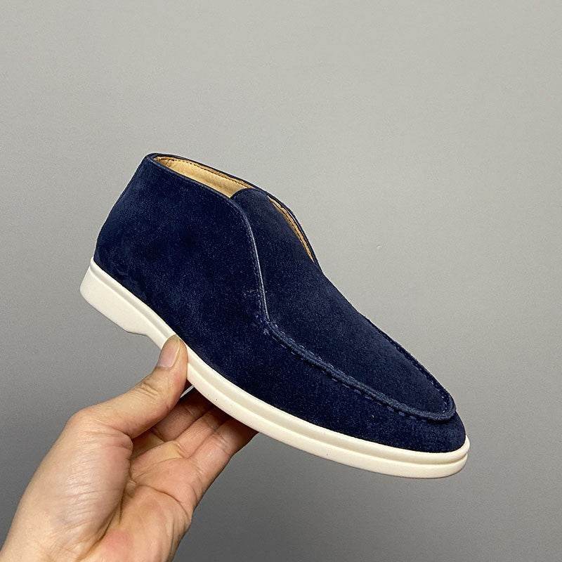 Retro Flat Ankle-Length Loafers - Stylish Casual Shoes for All-Day Comfort - Buy Center