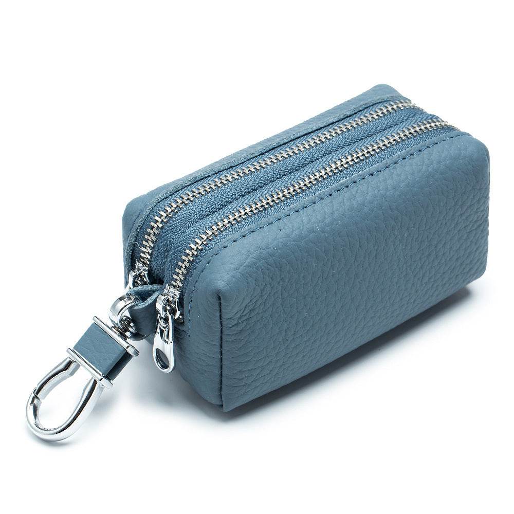 Large Capacity Men’s Wallet - Double-Layer Genuine Leather Coin Purse - Buy Center