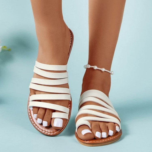Stylish Women's Flat Sandals - Trendy Colors, Comfortable & Durable - Buy Center