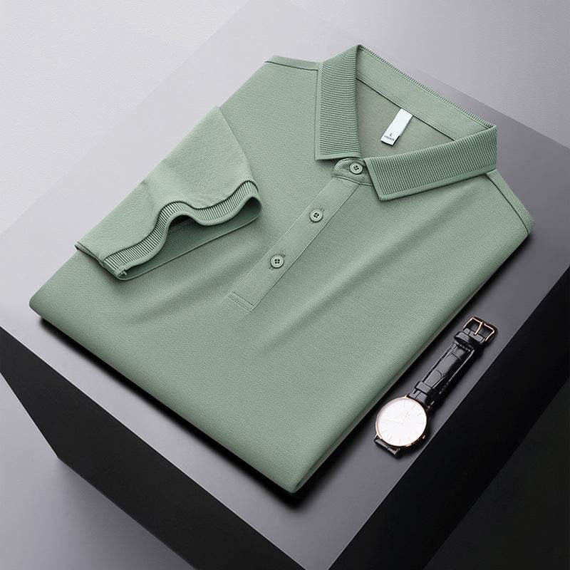 Buycenter Men's Casual Slim Fit Jacket T-shirt - Solid Color Summer Style - Buy Center