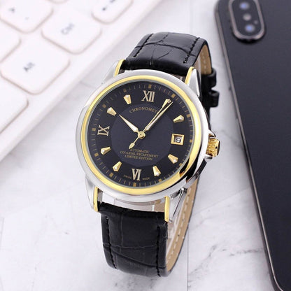 Buycenter Men's Transparent Skeleton Watch - Waterproof Mechanical Style - Buy Center