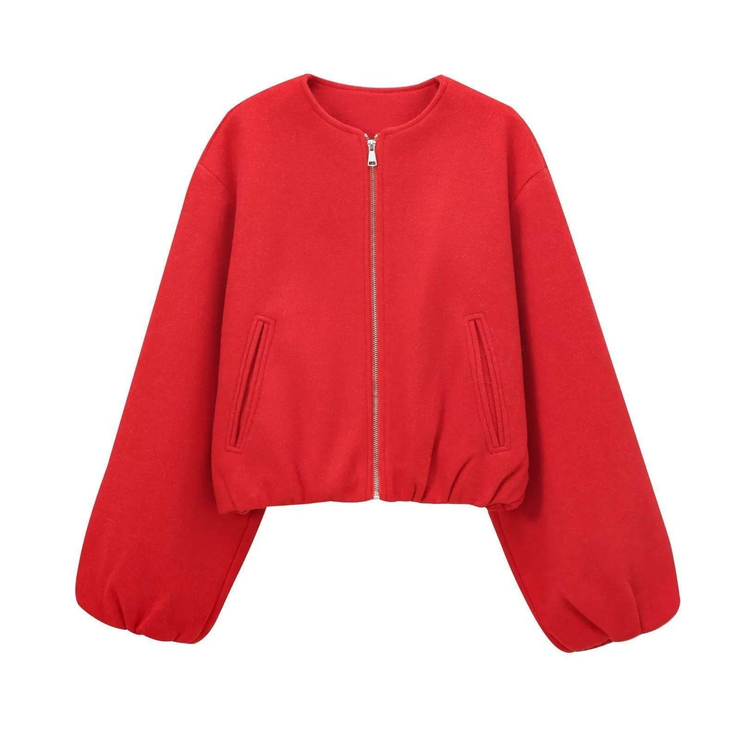 Buycenter European & American Fashion Bomber Jacket - Soft Polyester Coat - Buy Center