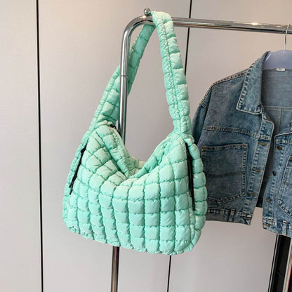 Buycenter Women's Large Capacity Pleated Cloud Shoulder Bag - Fashionable & Versatile - Buy Center