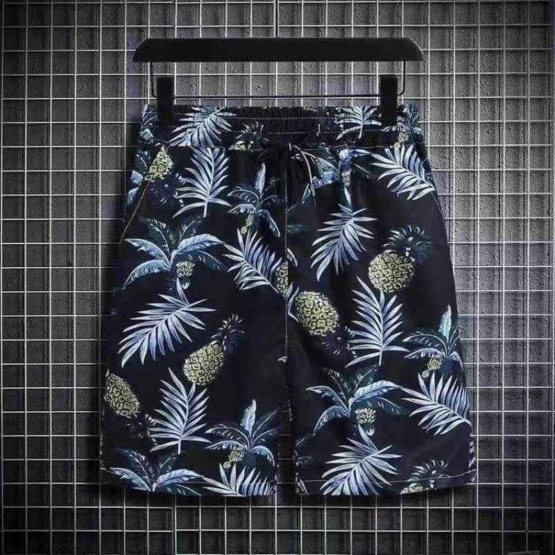 Men's Hawaiian Beach Pants & Shirt Suit - Quick-Dry Casual Set 2025