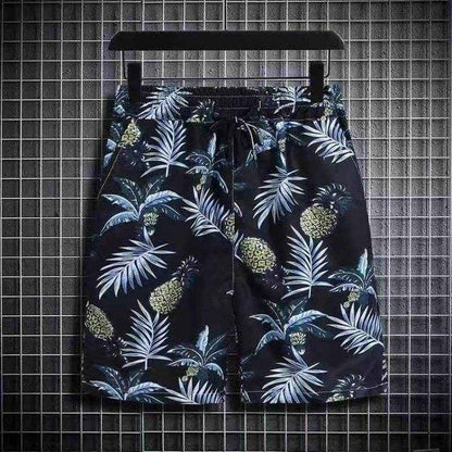 Men's Hawaiian Beach Pants & Shirt Suit - Quick-Dry Casual Set 2025